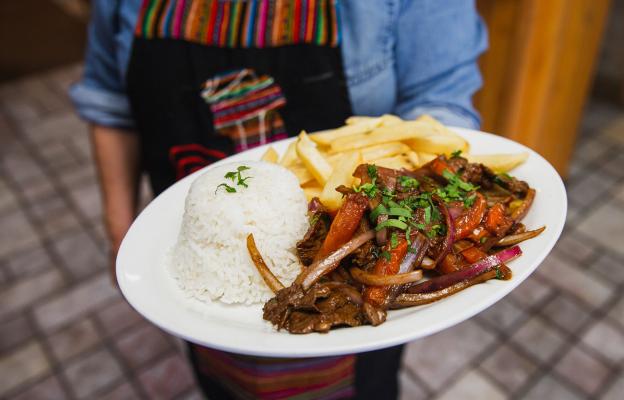 gabby's peruvian restaurant dish in wichita, kansas