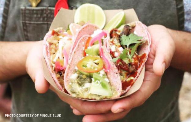 tacos with tortillas by pinole blue in wichita kansas